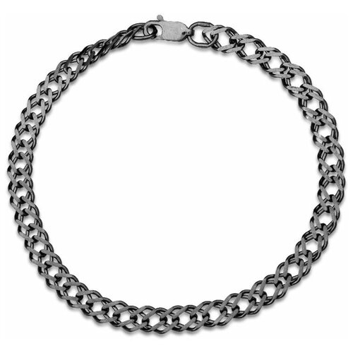 фото Браслет "ромб двойной" с алмазной огранкой, чёрный 40676157 4.1 17 top crystal