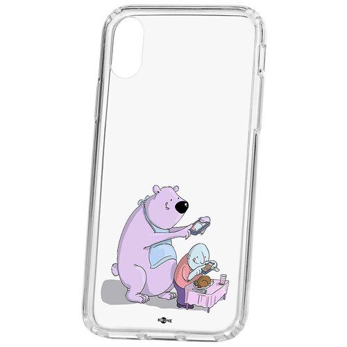 фото Чехол на айфон x kruche print foodstagramm кruче