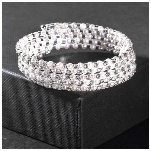 фото Queen fair браслет жемчуг 4782650, диаметр 5.5 см