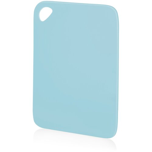 Доска разделочная прямоугольная Elfplast 345х245х3 см полипропилен голубой, доски кухонные пластик