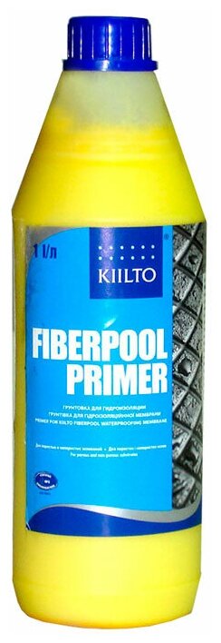 KIILTO Fiberpool Primer Грунт для гидроизоляционных систем 1л T3908.940