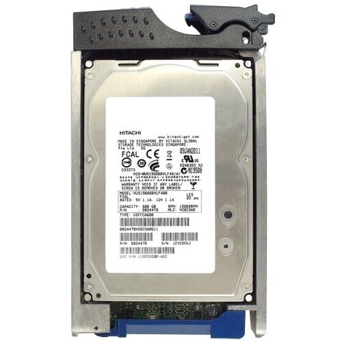 Жесткий диск EMC 005049033 600Gb 15000 Fibre Channel 35 HDD 3578000₽