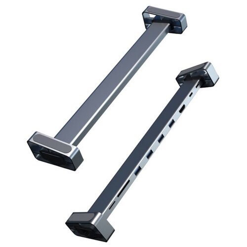 Хаб Acasis 9 в 1 USB HUB для Macbook Pro Air на 4K RJ45 TF SD Card Reader USB30 с PD Power Adapter CM038 серый 1023500₽