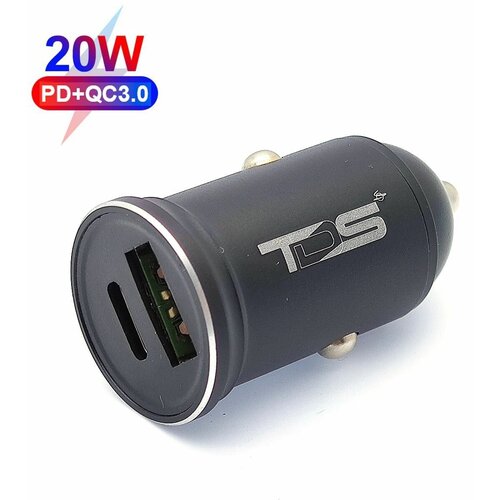 Зарядное устройство USB (PD20W+QC3.0, 3600mA) TDS TS-CAU41