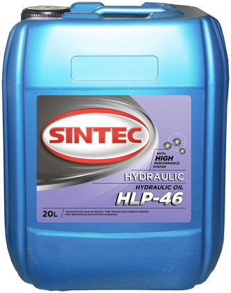 Масло Sintec 46 HLP Hydraulic 20 л SINTEC 999986 | цена за 1 шт