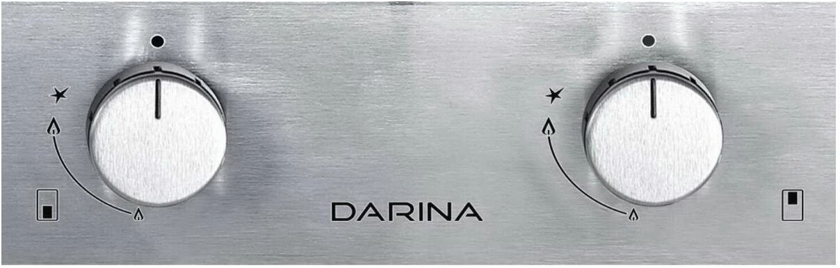Варочная панель газовая DARINA 1T2 C 524 Х1 нержавеющая сталь
