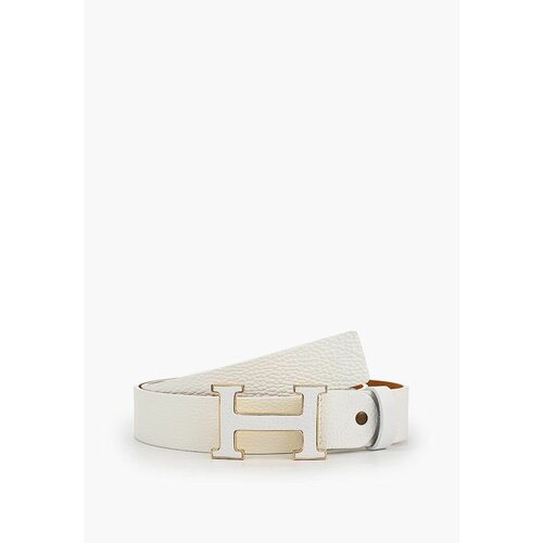 фото Ремень olio rosti, размер 120, белый