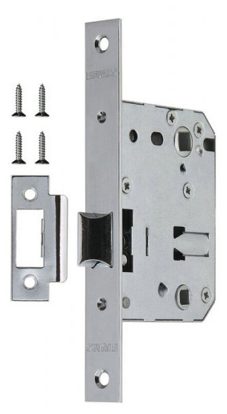 Защелка врезная F72-50 CP хром
