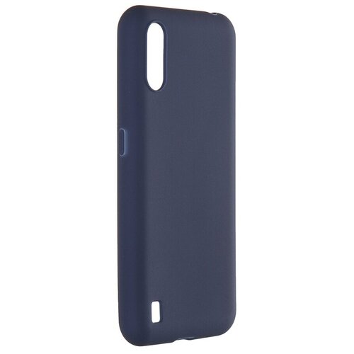 фото Чехол pero для samsung galaxy m01 soft touch blue сс01-m01bl