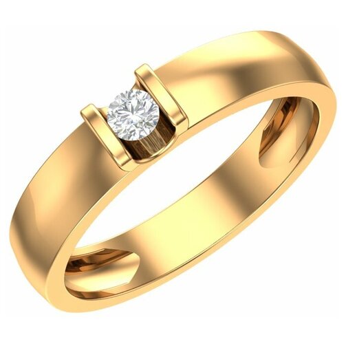 фото Pokrovsky золотое кольцо с бриллиантом 1100807-00000, размер 18