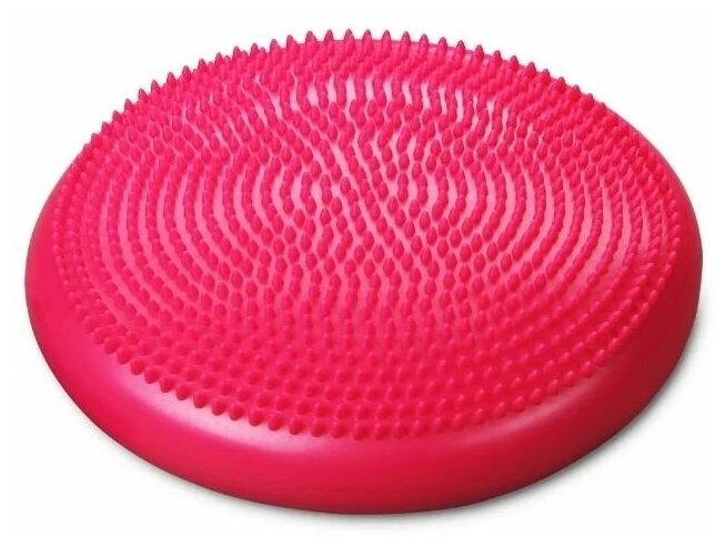 Подушка массажная балансировочная, 34.5 см, розовая