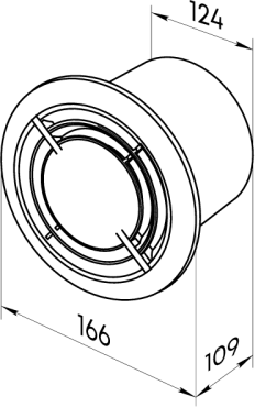 Вентилятор вытяжной Nefrit 125 осевой с быстросъемной лицевой панелью, 185м3/ч - фотография № 4