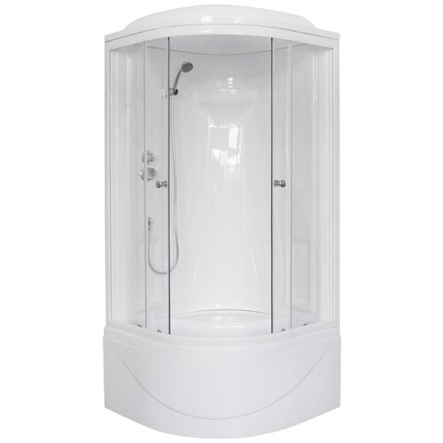 Душевая кабина Royal Bath RB 90BK1-T душевая кабина royal bath bk1 90x90 хром rb90bk1 t