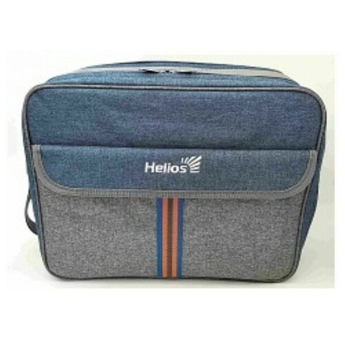 фото Helios набор для пикника на 4 персоны синий/серый hs-425(4)bg helios