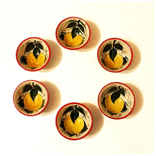 Восточная пиала Айва 6 шт, по 135 мл.