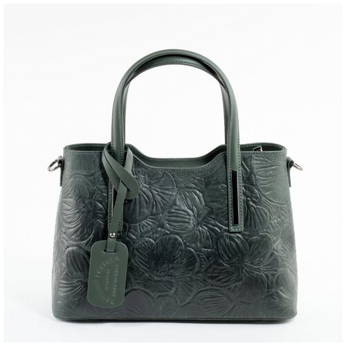 фото Сумка женская итальянская roberta firenze 612 lido зелёная