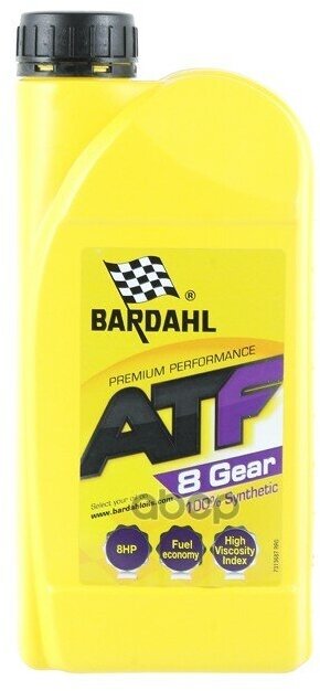 Atf 8 G 1L (Синт. Трансмисионное Масло) Bardahl Bardahl арт. 36871