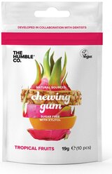 Натуральная жевательная резинка HUMBLE NATURAL CHEWING GUM, тропические фрукты