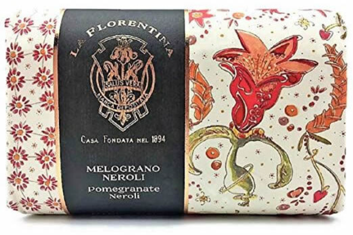 Мыло натуральное, гранат и цветок нероли / Pomegranate & Neroli 270 г