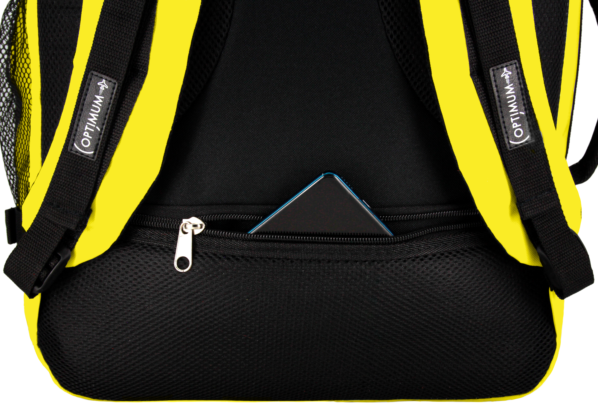 Рюкзак сумка чемодан ручная кладь S в самолет дорожная 44 л, желтый - фотография № 14