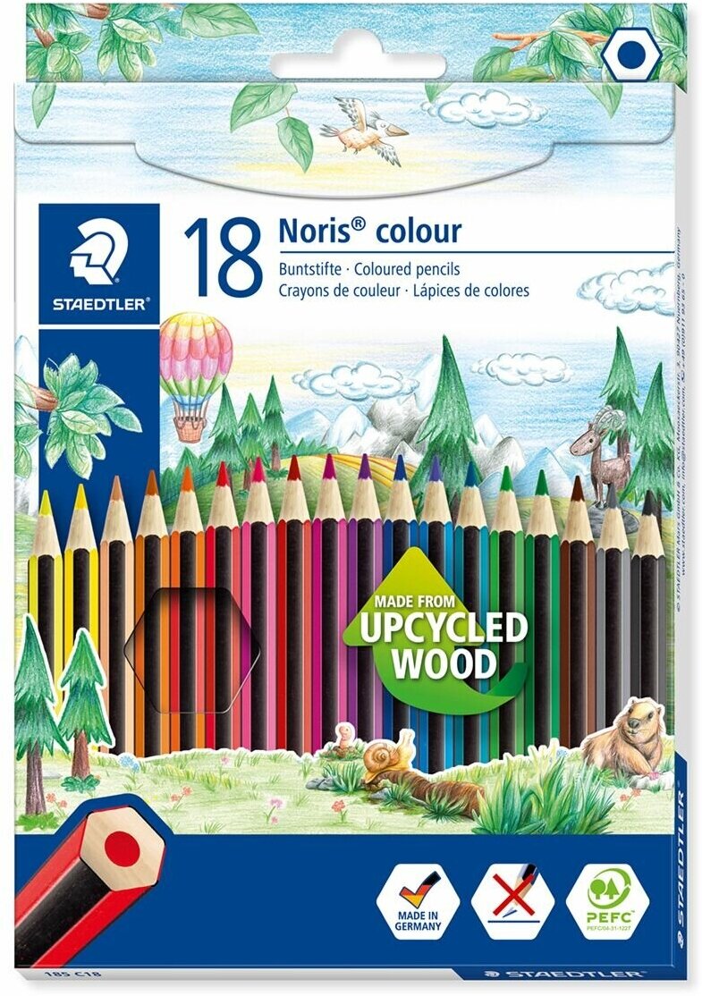 Набор карандашей "Noris Colour" (18 цветов) (185C18) - фото №4