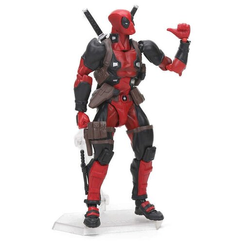 Игровая Фигурка Deadpool (16см) с аксессуарами фигурка marvel super deadpool x force limited edition artfx 27 5 см