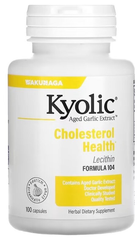 Капсулы Kyolic Aged Garlic Extract Cholesterol health