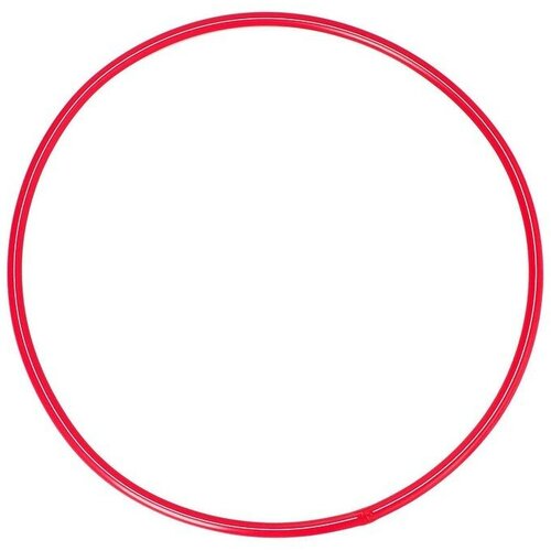 Обруч, диаметр 60 см, цвет красный обруч диаметр 60 см цвет красный