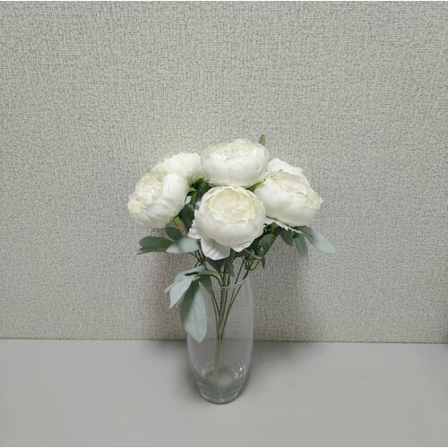 Искусственные цветы Пион/ Искусственные цветы для декора/ Декор для дома 291-077