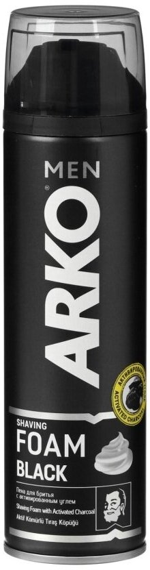 Гель для бритья и умывания ARKO MEN Black 2в1, 200мл - фото №11
