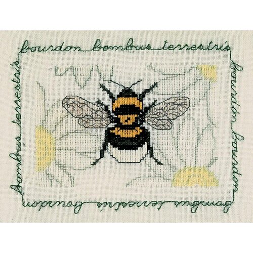 Набор для вышивания: BOURDON (Шмель) le bonheur des dames 3629 papillon prepona buckleyana бабочка prepona buckleyana набор для вышивания 4 5 х 6 см счетный крест