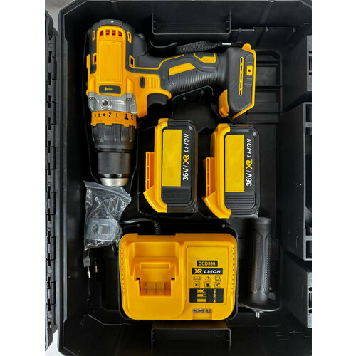 Аккумуляторный бесщеточный шуруповерт для ледобуров 36V с двумя аккумуляторами 800000₽