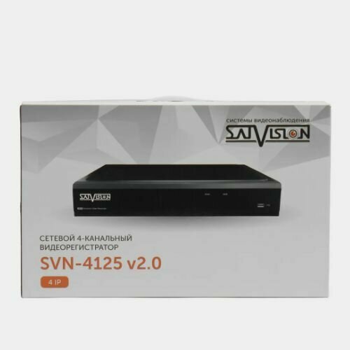 Видеорегистратор сетевой SVN-4125 v20 10200₽