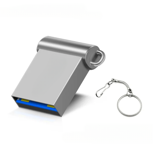 Водонепроницаемая мини-флешка на 128 ГБ, металлическая
