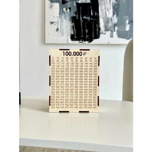 Копилка для денег по номерам, копилка таблица 100 тысяч рублей