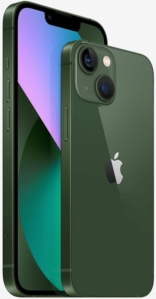 Смартфон Apple iPhone 13 A2631 128ГБ, альпийский зеленый (mngg3j/a) - фото №4