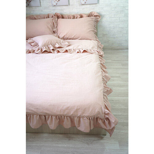 Комплект постельного белья вареный хлопок евро 12167₽