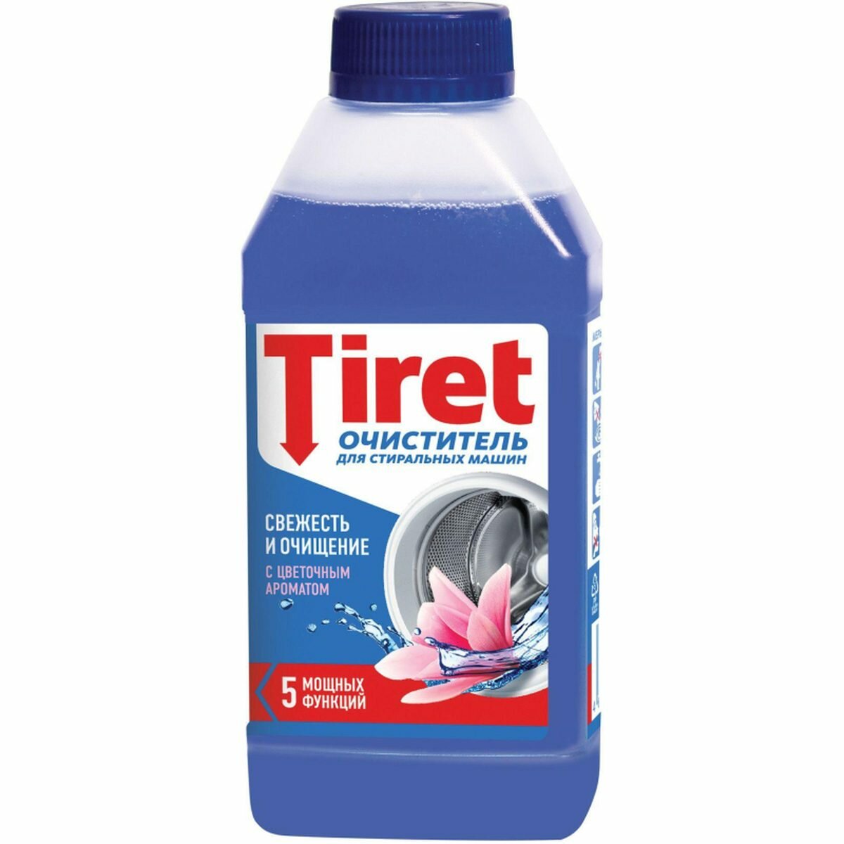 Чистящее средство для стиральных машин Tiret, 250мл (3047438), 6шт.