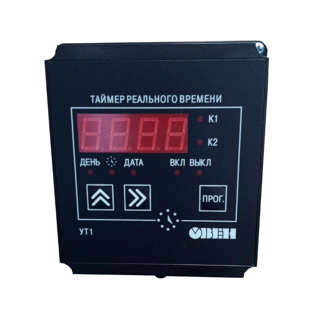 Таймер реального времени двухканальный овен УТ1-Н (IP44,90.245 В) — фото 1