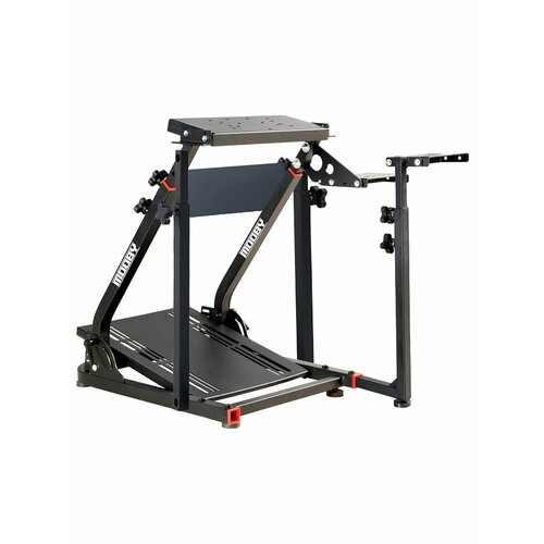 Подставка для игрового руля MOOBY VR PRO MAX усиленная доп крепление кпп тормоза 26000₽