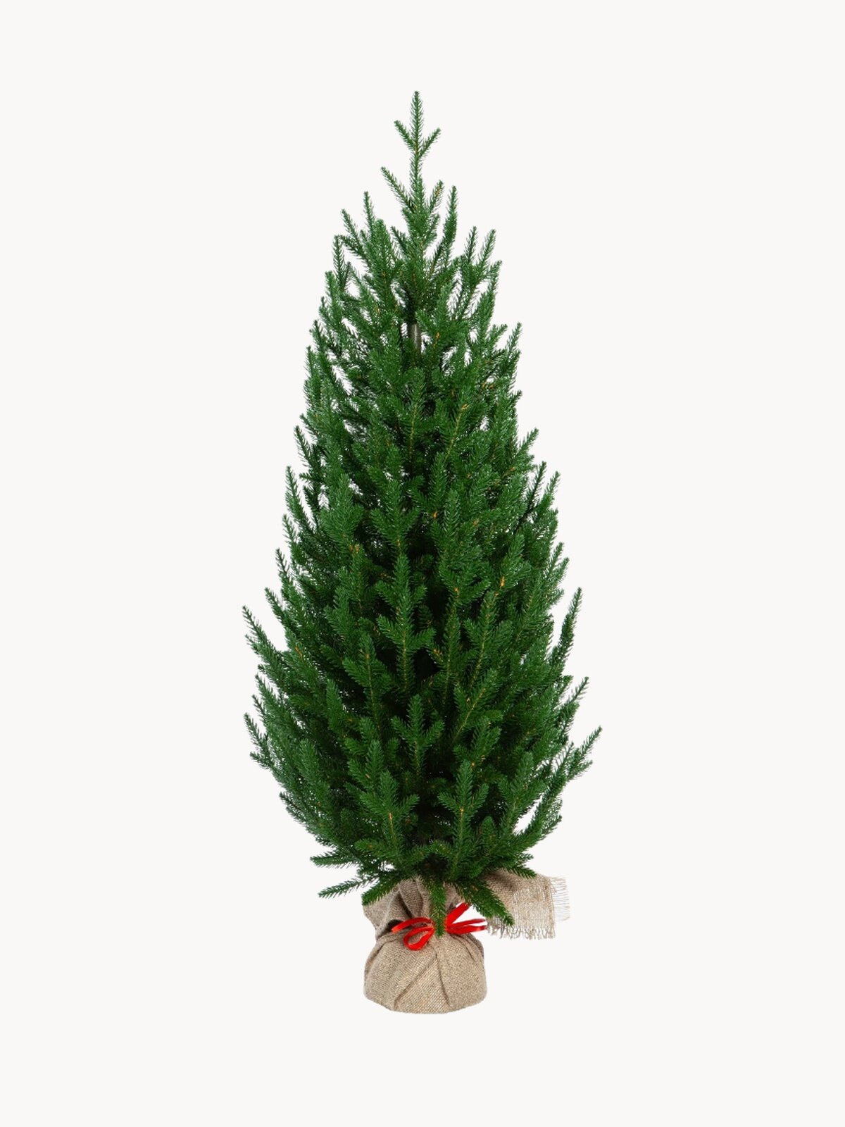 Елка искусственная новогодняя узкая модель грация Crystal Trees литая хвоя 167 веточек высота 90 см.