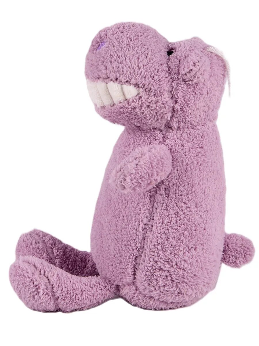 Игрушка мягкая Бегемотик Лилу с широкой улыбкой 30 см — фото 1