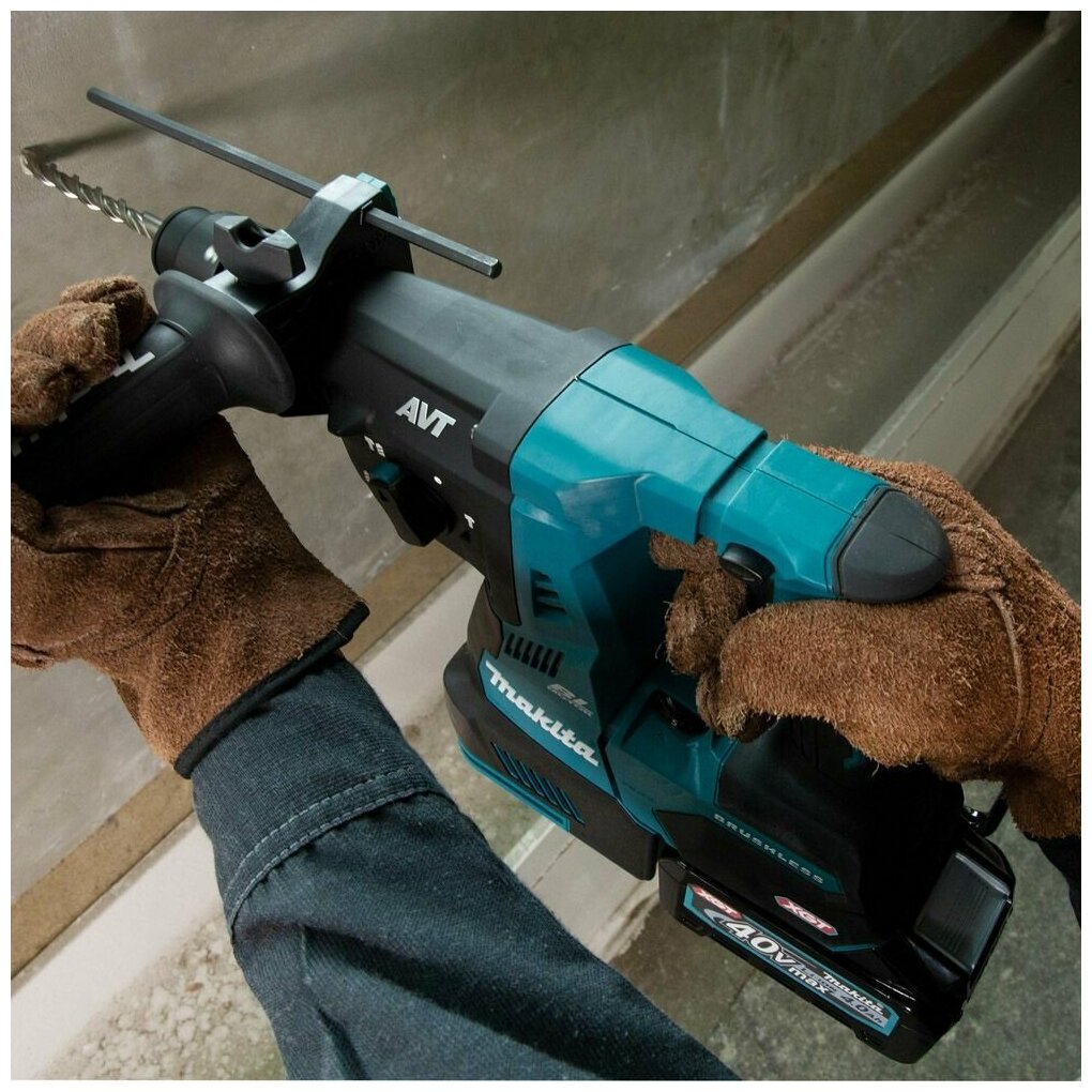 Аккумуляторный перфоратор Makita HR004GZ (без акк, без з/у) - фото №16