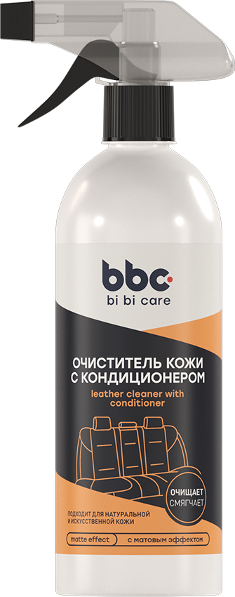 Очиститель кожи с кондиционером bi bi care 500 мл / 4054