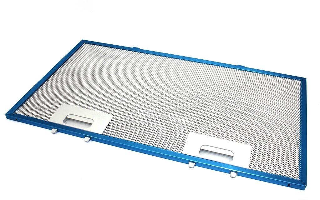Фильтр алюминиевый рамочный для вытяжки 420х230х8 2 замка
