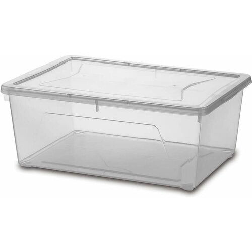 Хозяйственный контейнер с крышкой GENSINI 36,5x26,5x14 см, 10 л, пластик 2242