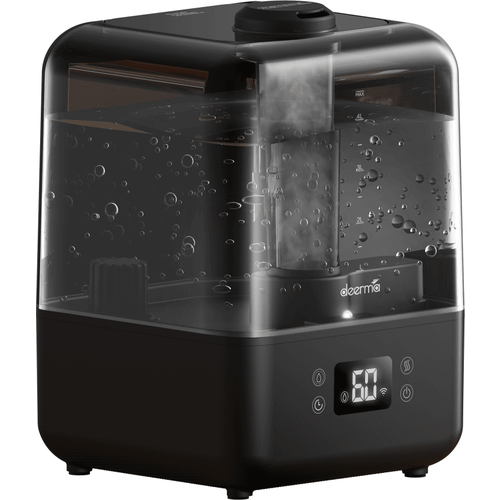 Увлажнитель воздуха deerma Humidifier DEM-F15W, ультразвуковой, с Wi-Fi Black