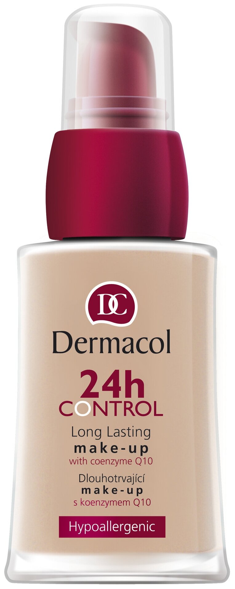 Dermacol 24h CONTROL MAKE-UP - тональный крем с коэнзимом Q10, тон 2