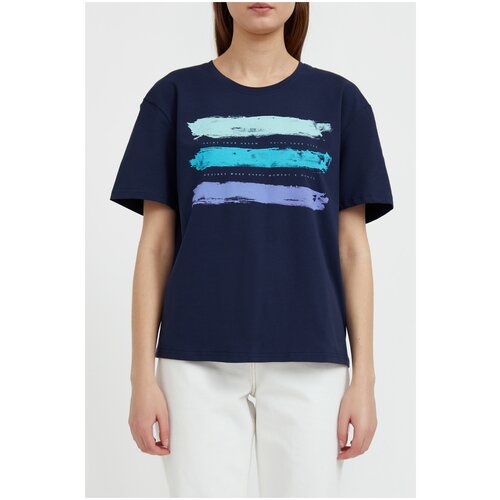 фото Футболка finn flare, размер l, синий (101)