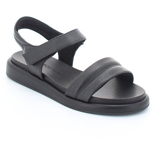 фото Босоножки marco tozzi женские летние, размер 38, цвет черный, артикул 2-2-28402-20-001